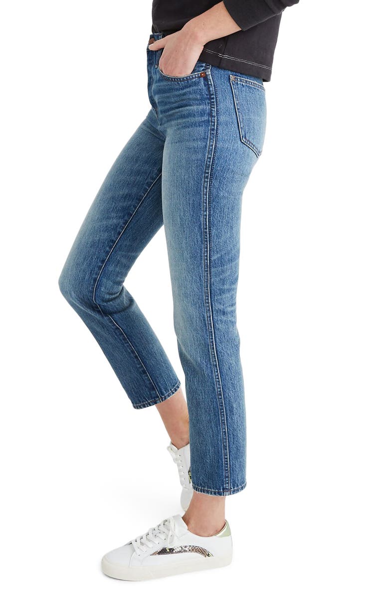 Madewell Rigid Stovepipe Jeans, Alternate, color, 