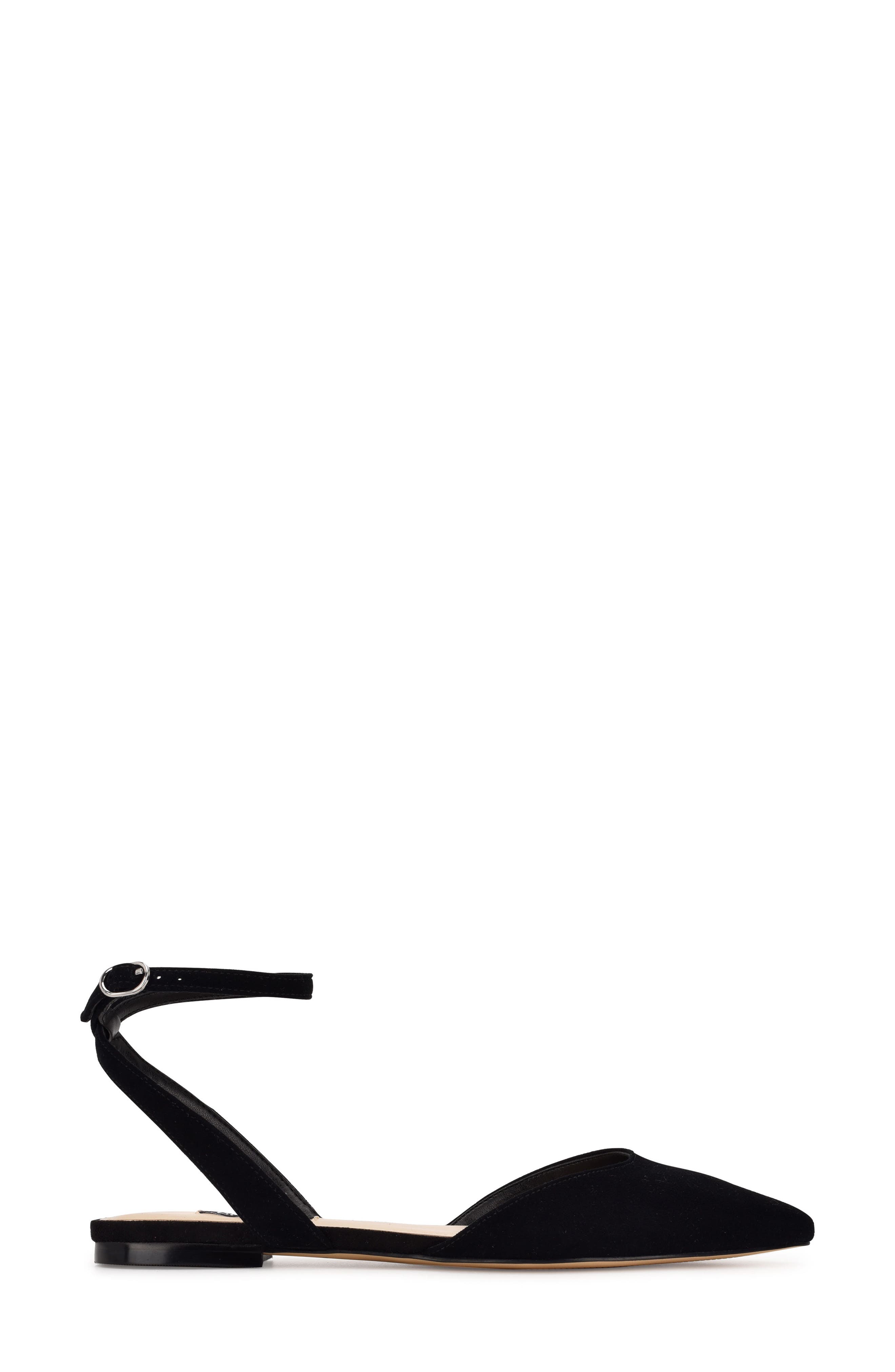 Nine West Briy Ankle Strap Flat, Alternate, color, 