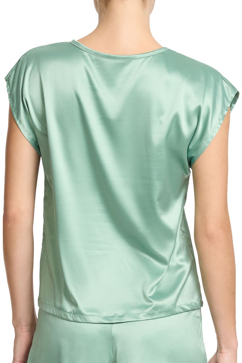 Satin Sleep Top, Alternate, color, GREEN TEA