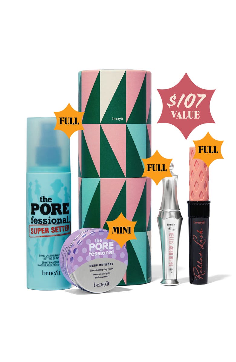 Benefit Cosmetics Good Time Gorgeous Makeup Set (Limited Edition) $107 Value, Alternate, color, 