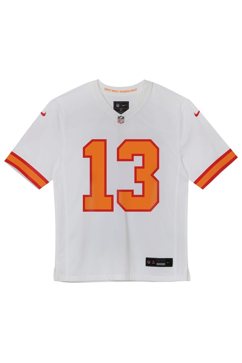 Preschool Mike Evans White '76 Tampa Bay Buccaneers  Game Jersey, Alternate, color, White