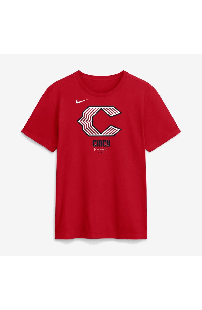 Nike Men's Nike Red Cincinnati Reds 2026 City Connect Large Logo T-Shirt, Main, color, Red