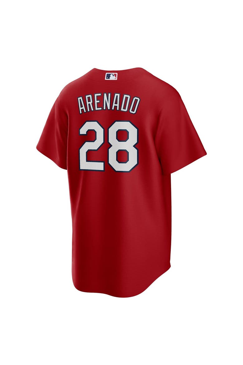 Men's Nike Nolan Arenado Red St. Louis Cardinals Alternate Official Replica Player Jersey, Alternate, color, Red