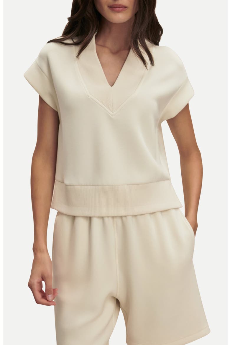 Gracee V-Neck Performance Tank, Main, color, PRISTINE