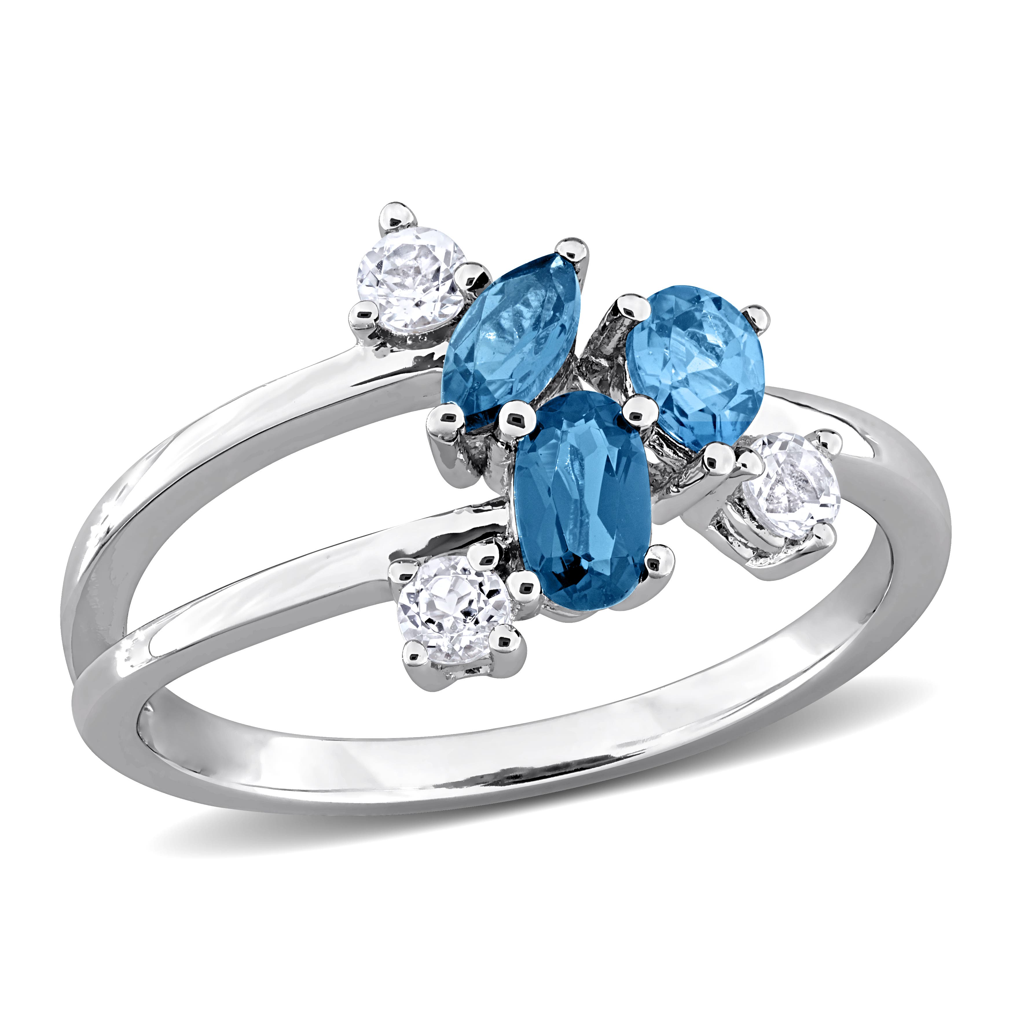 Blue Topaz/Sterling Silver