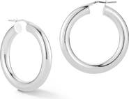 GLAZE JEWELRY Bold Tube Hoop Earrings