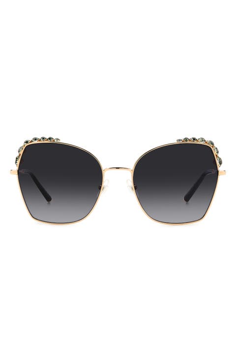 59mm Square Sunglasses