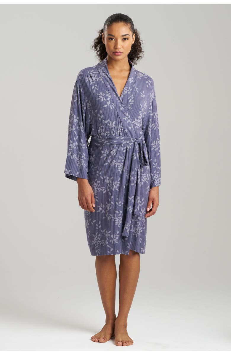 Natori ARIA - PRINTED RIB Effortless Wrap, Main, color,