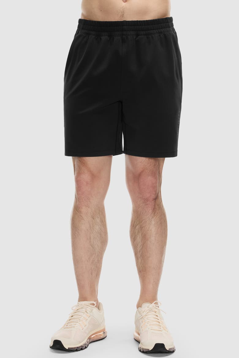 7" Cadent Paneled Short, Main, color, Black