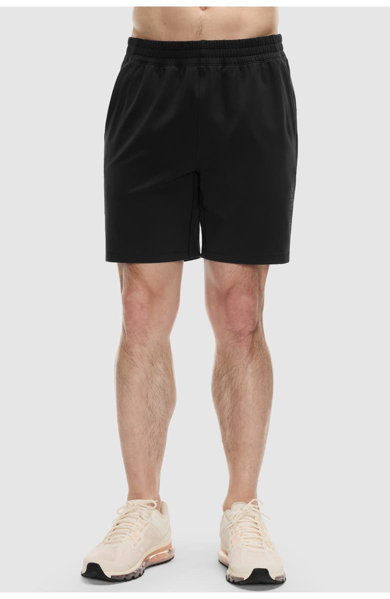 Peloton 7" Cadent Paneled Short, Main, color, Black
