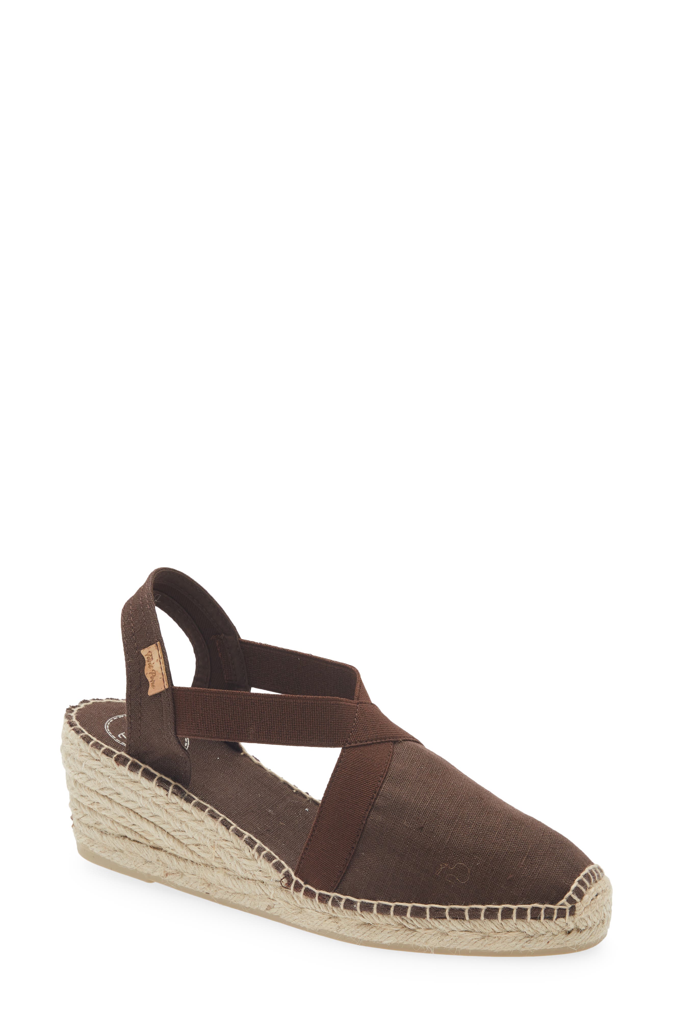 Toni Pons 'Ter' Slingback Espadrille Sandal, Main, color, Marro