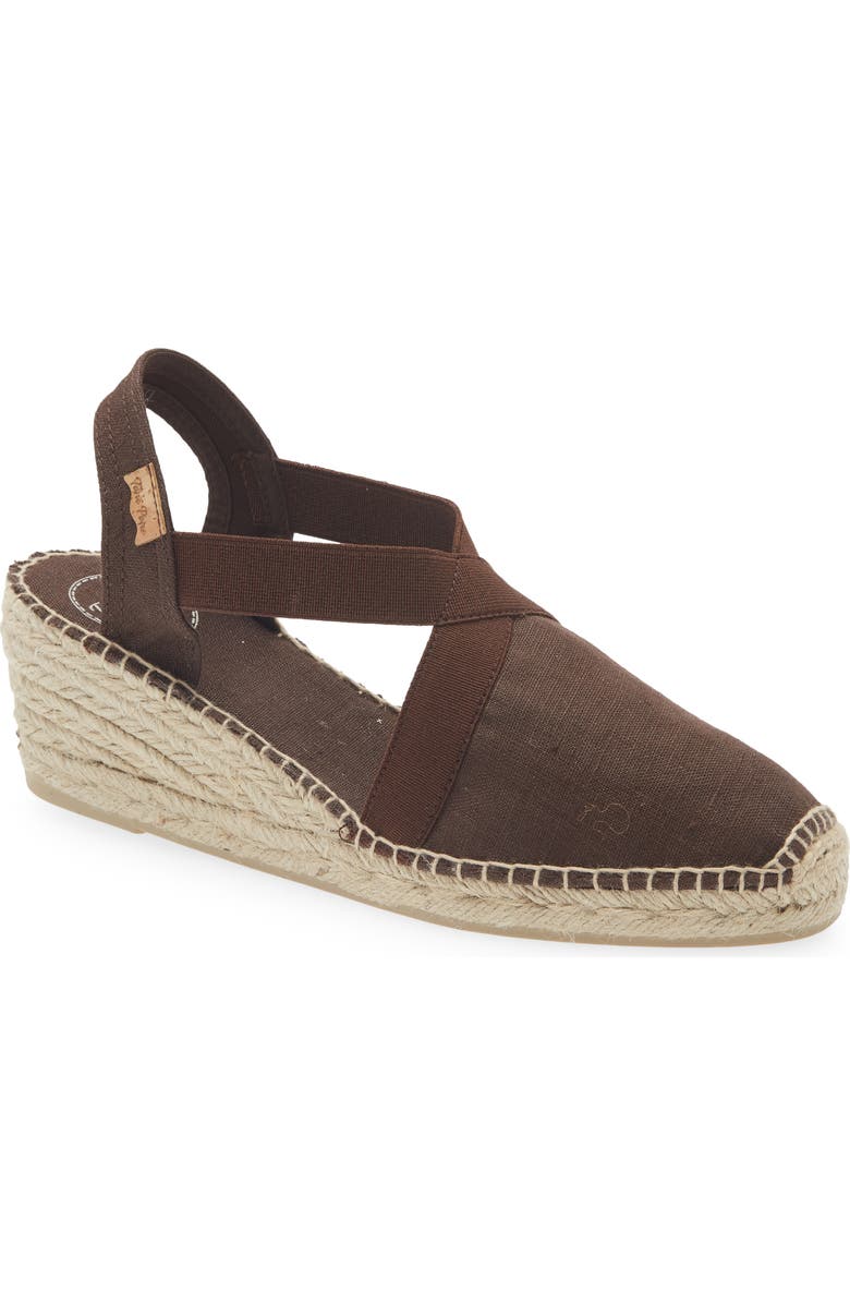 Toni Pons 'Ter' Slingback Espadrille Sandal, Main, color, Marro