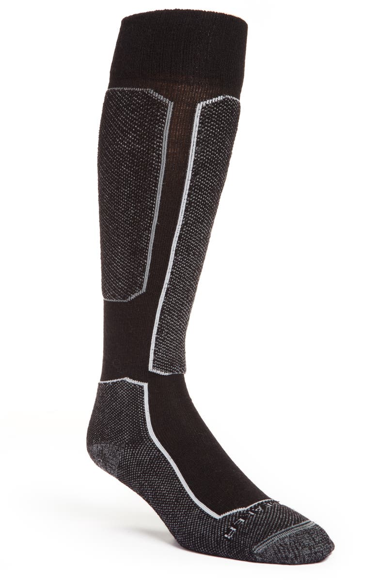 Icebreaker Light Over The Calf Wool Blend Ski Socks, Main, color,