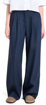 TWP Sulli Stripe Stretch Wool Pants