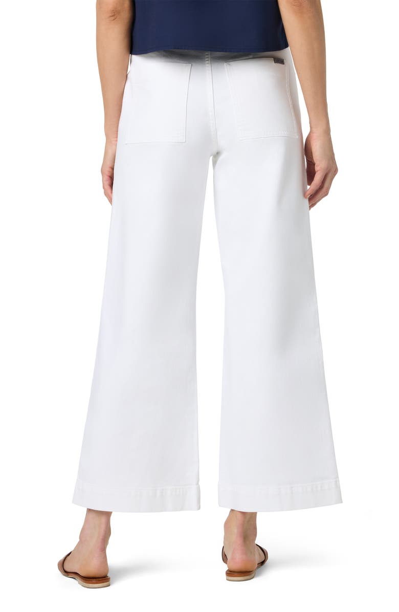 Joe's Ankle Cargo Wide Leg Jeans, Alternate, color, White