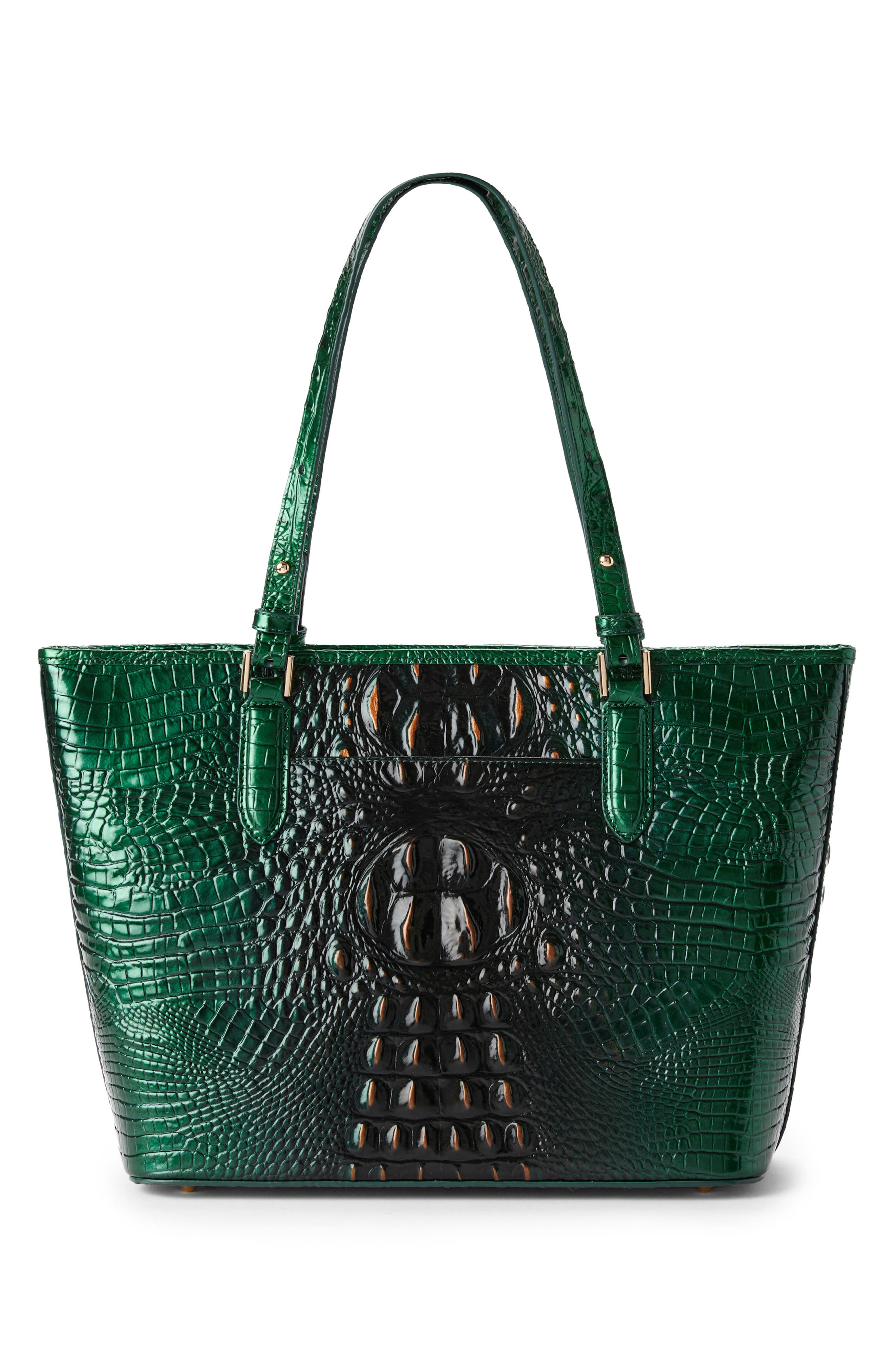 Brahmin Medium Asher Croc Embossed Leather Tote, Alternate, color, 