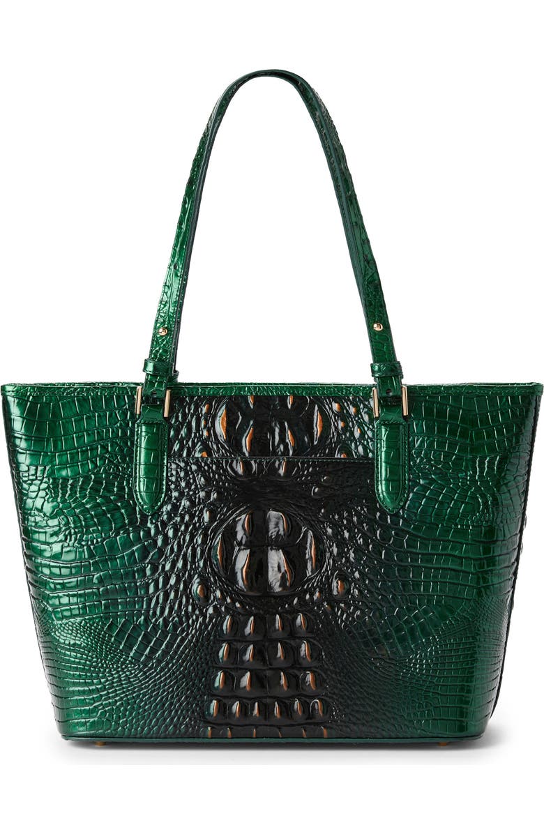 Brahmin Medium Asher Croc Embossed Leather Tote, Alternate, color,
