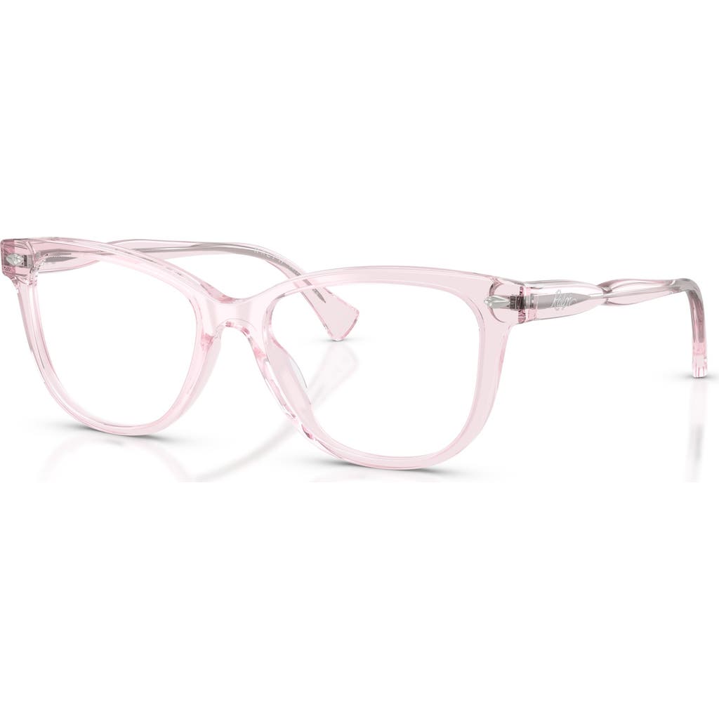 Ralph 49mm Phantos Optical Glasses In Pink