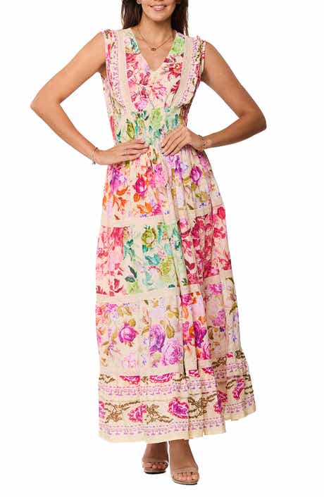 RANEES Floral Maxi Dress