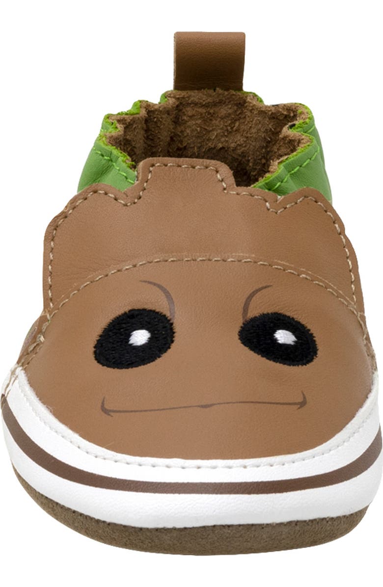 Robeez<sup>®</sup> x Marvel Groot Crib Shoe, Alternate, color,