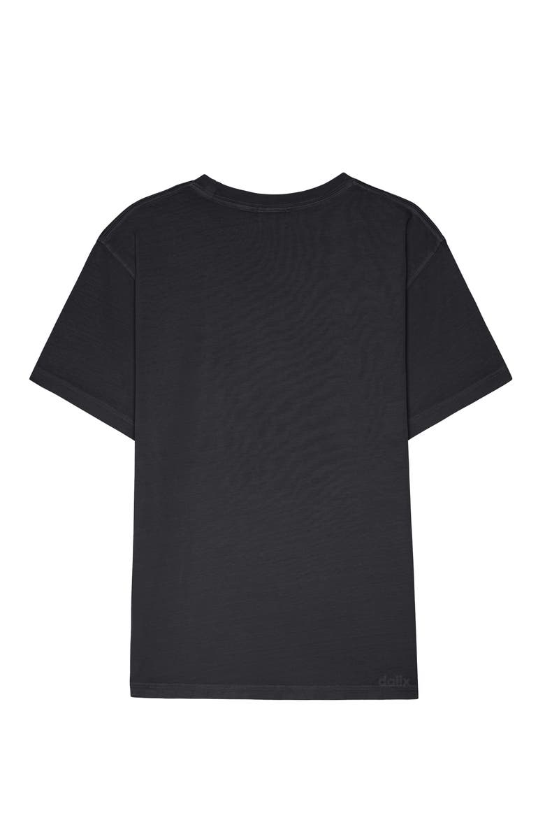 Mens Lil Bolt Midweight Garment Dye Tee, Alternate, color, Black