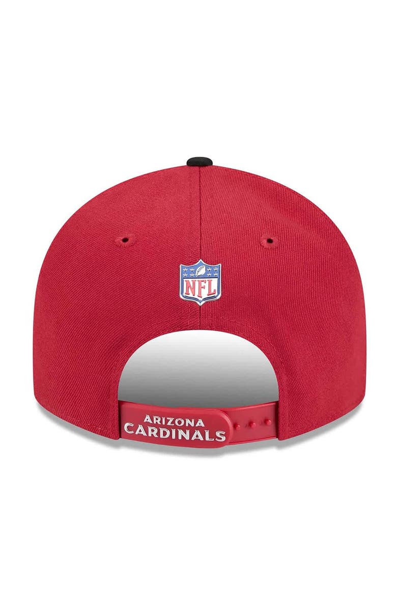 New Era Men's New Era  Cardinal/Black Arizona Cardinals 2026 NFL Draft On Stage Pre-Curved 9FIFTY Snapback Hat, Alternate, color, Cardinal