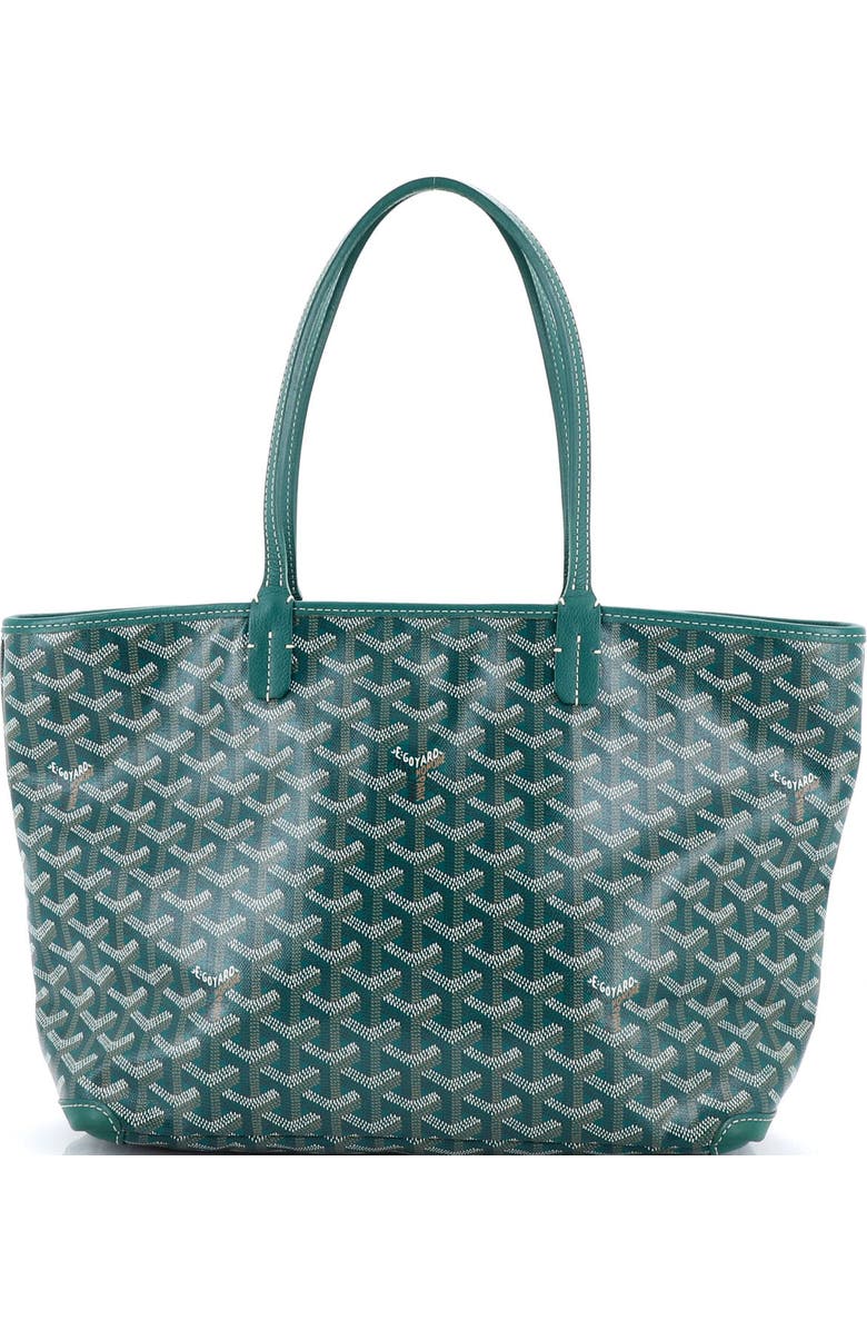 Pre-Owned Goyard Artois Tote Coated Canvas PM, Main, color, Green