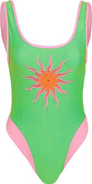 Maaji Sundream Seafoam Reverisble One-Piece Swimsuit