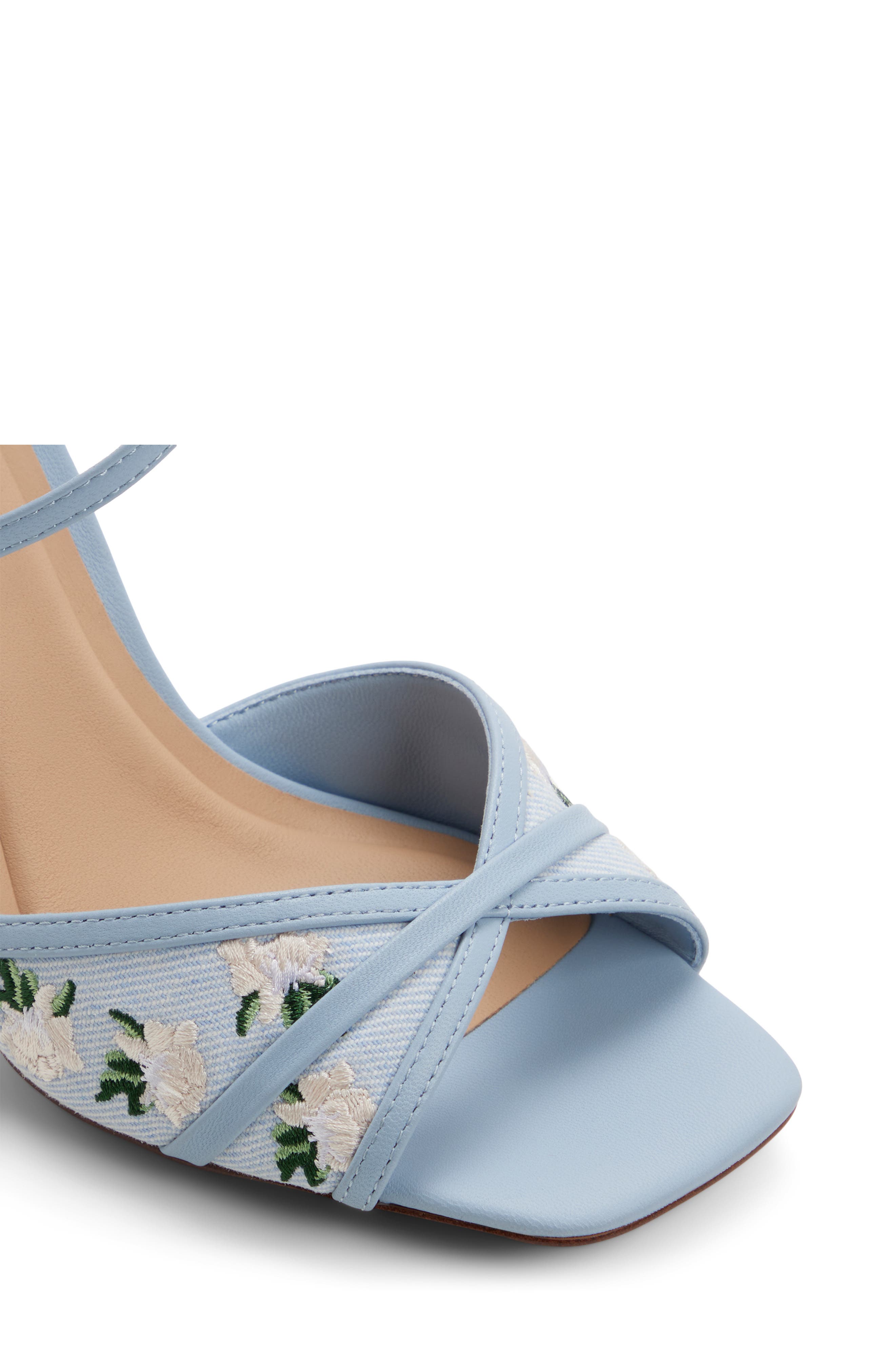 Ted Baker Allegra Embroidered Sandal, Alternate, color, 