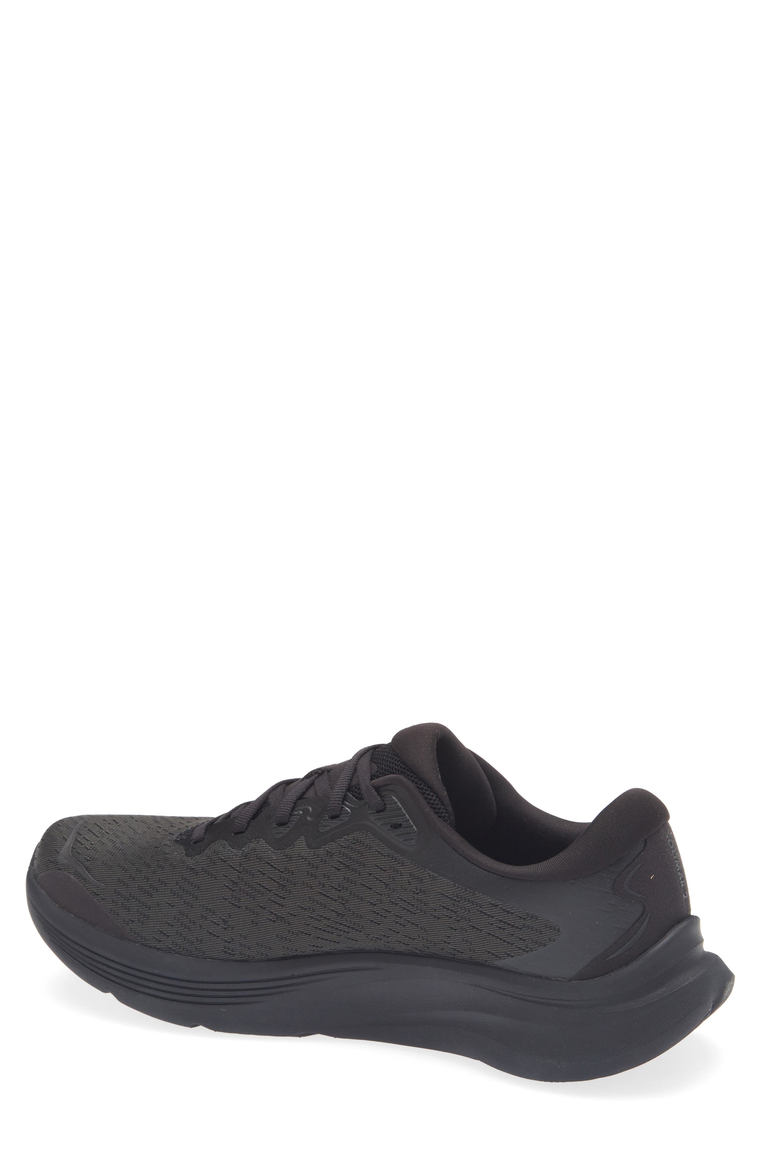 HOKA Solimar 2 Running Sneaker, Alternate, color, Black / Black