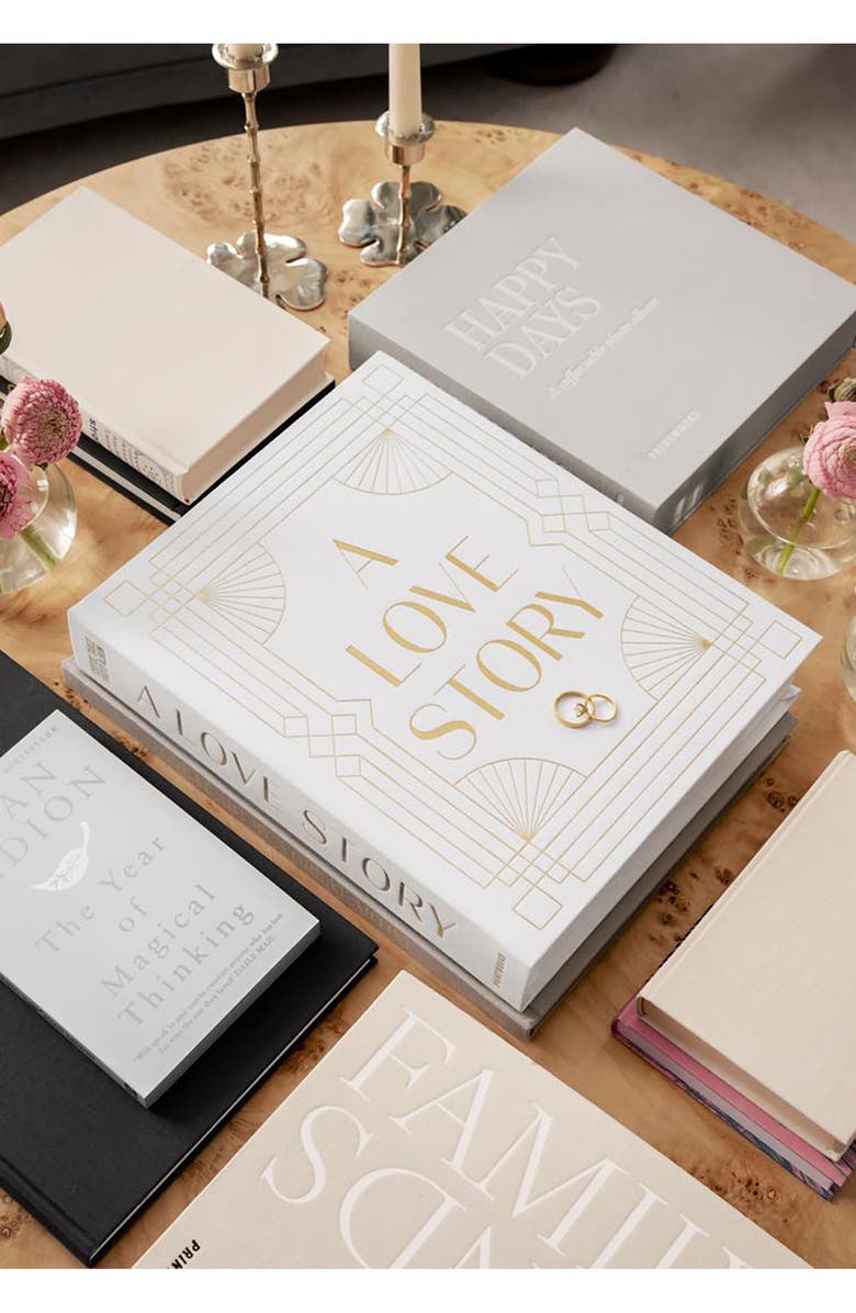 PRINTWORKS A Love Story Wedding Photo Album, Alternate, color, White