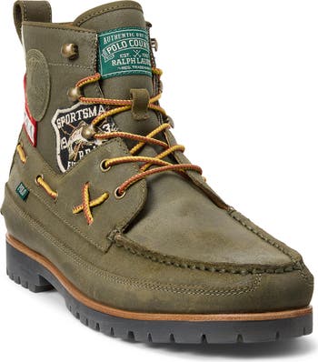 Polo Ralph Lauren Ranger Patch Work Boot (Men) | Nordstromrack
