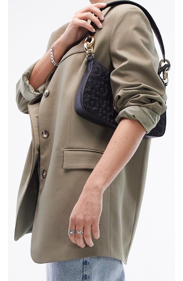 Topshop Sandy Floral Quilted Shoulder Bag, Alternate, color,