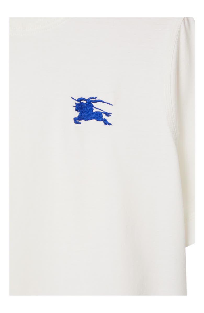 Burberry Cotton T-shirt, Alternate, color, Salt