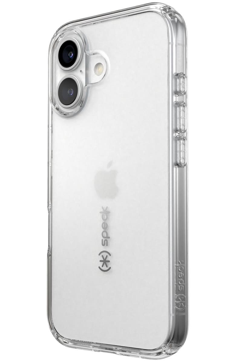 Speck Gemshell Case for Apple iPhone 16, Alternate, color, Clear
