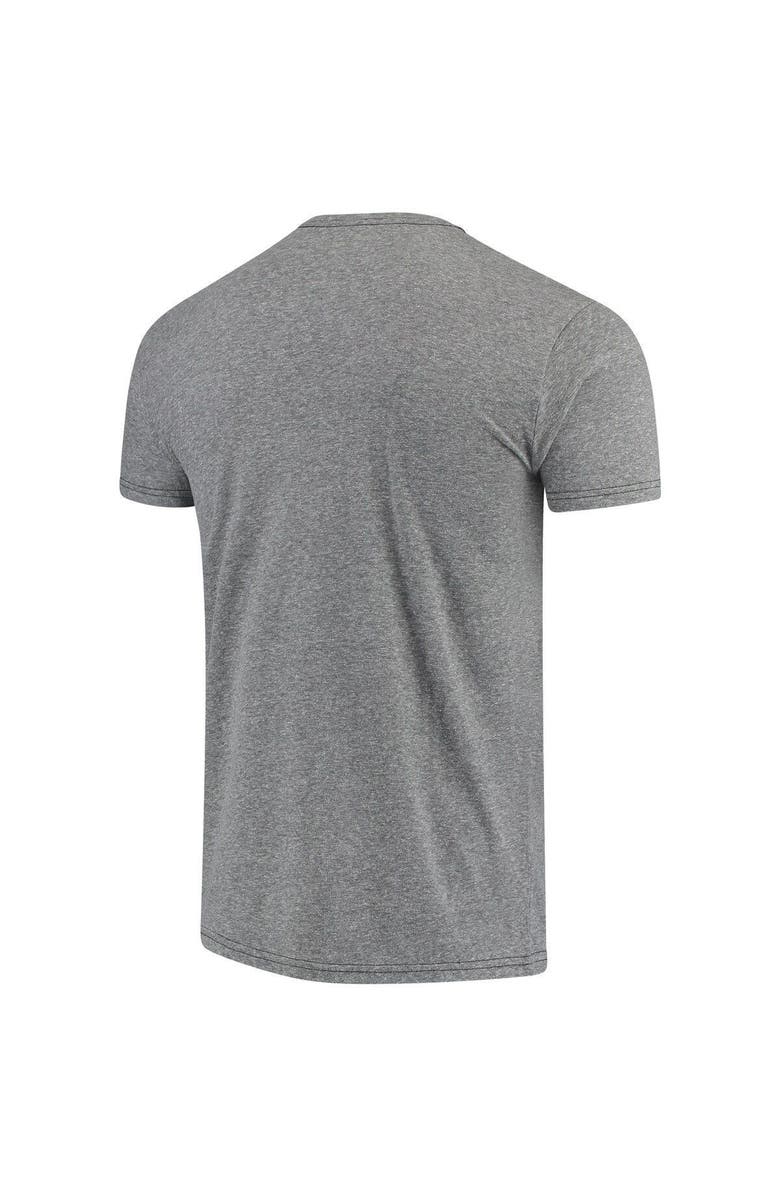 Retro Brand Men's Original Retro Brand Heathered Gray Michigan State Spartans Michigan Agricultural College Tri-Blend Vintage T-Shirt, Alternate, color, 