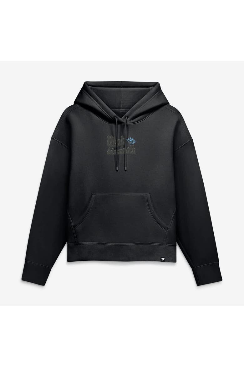 Women's Fanatics Utah Mammoth Blackout Hoodie, Alternate, color, Black