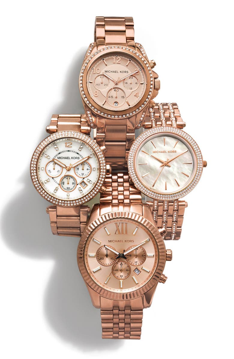 Michael Kors 'Blair' Chronograph Watch, 39mm, Alternate, color,