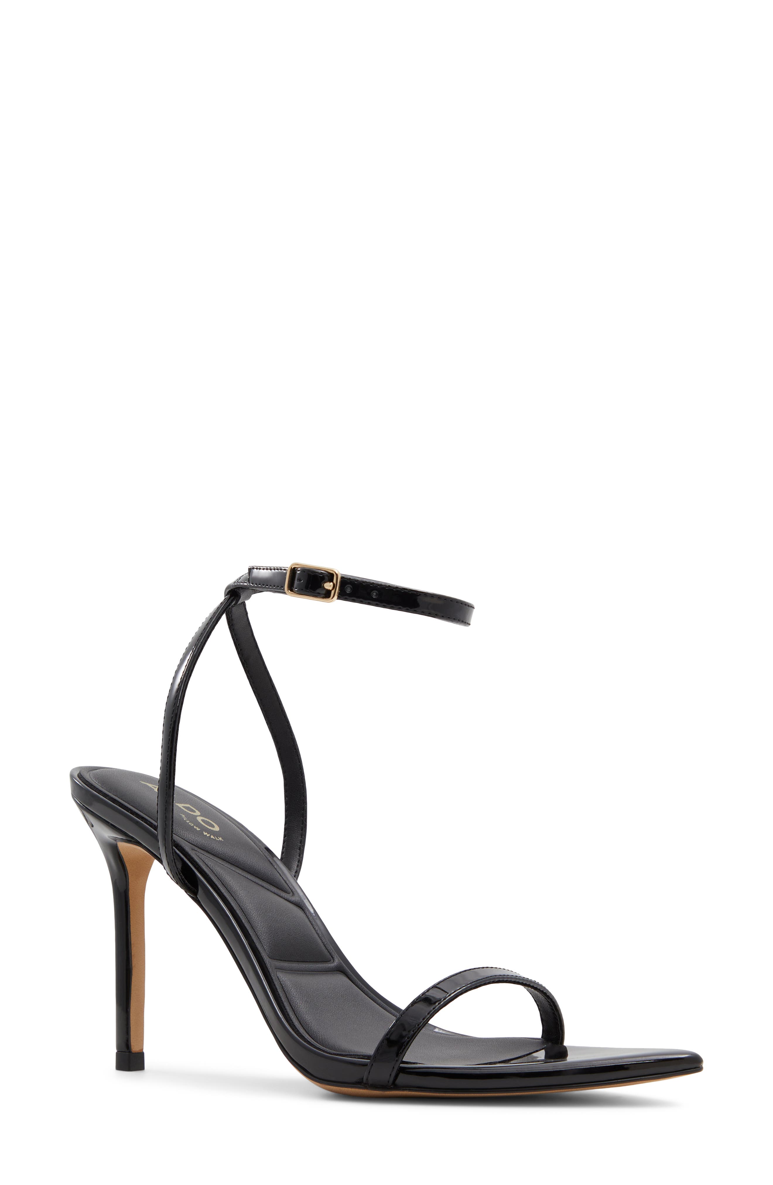 ALDO Tulipa Ankle Strap Pointed Toe Sandal, Main, color, 