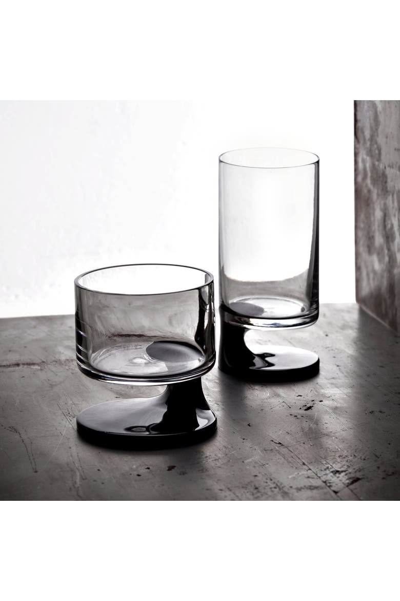 Highball Glass Smoke Set Of 2, Alternate, color, Clear Crystal