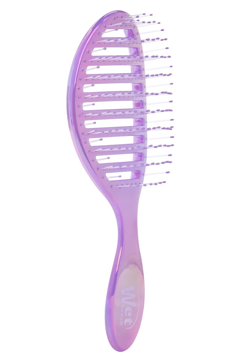Prismatic Glow Speed Dry Hair Brush, Alternate, color, PURPLE