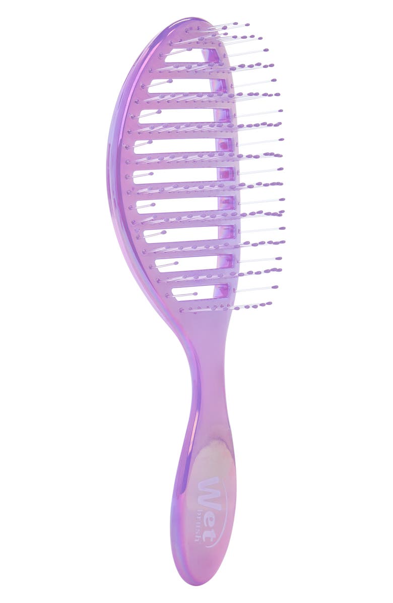 WET BRUSH Prismatic Glow Speed Dry Hair Brush, Alternate, color, Purple