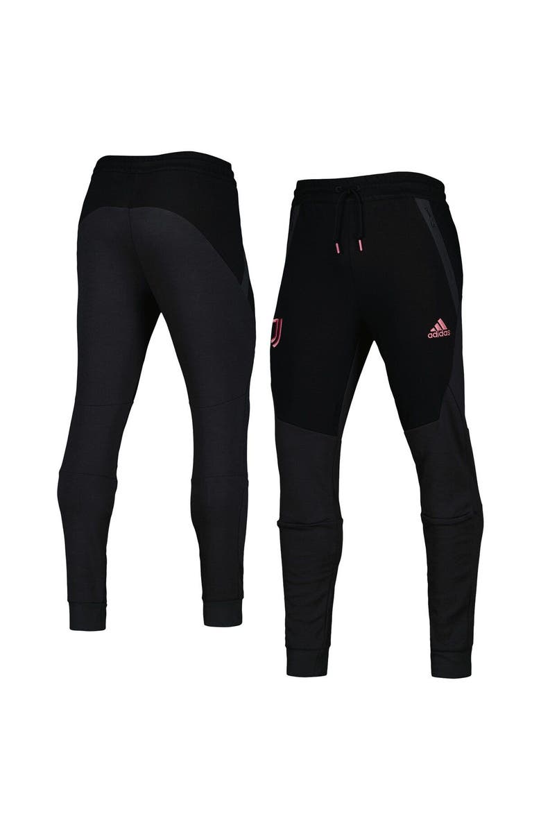 adidas Men's adidas Black Juventus Travel Pants, Main, color, Black