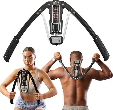 Shredforce Chest Expander and Arm Twister Trainer Exerciser Adjustable 22 to 440lb Resistance
