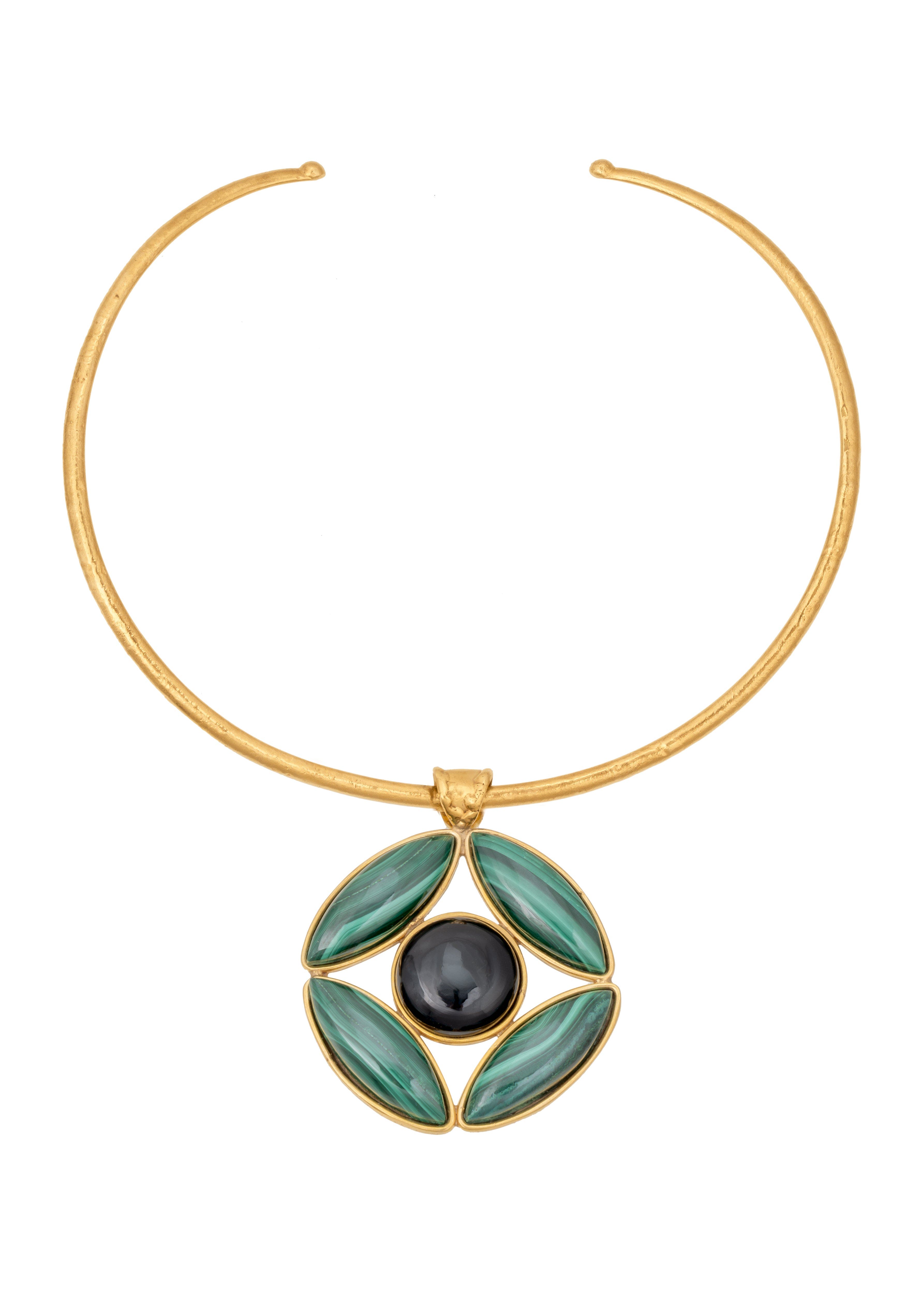 selected MALACHITE/BLACK ONYX