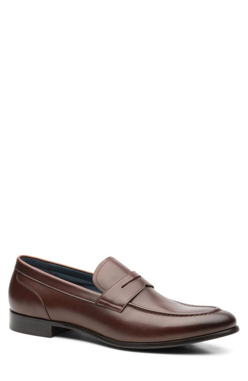 Blake Mckay Davis Moc Toe Penny Loafer in Brown 