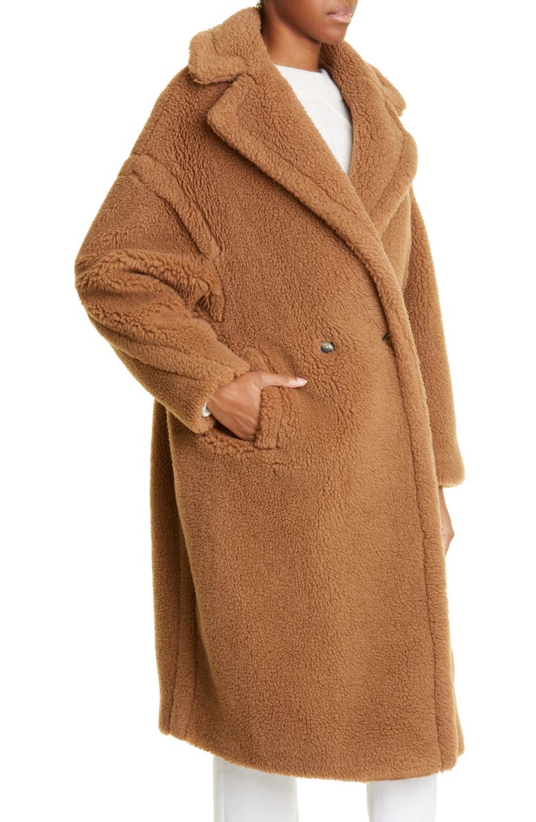 Max Mara Teddy Bear Icon Faux Fur Coat, Alternate, color, 