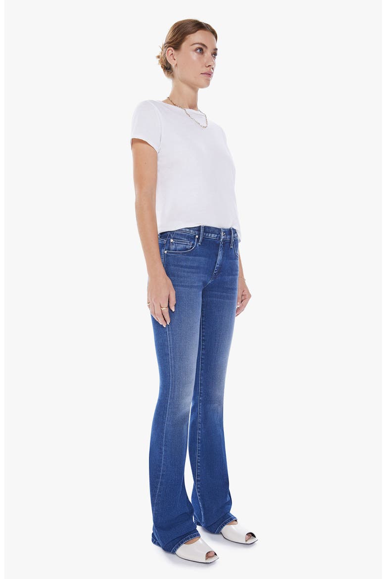 The Down Low Flare Jeans, Alternate, color, HIGH TIDE