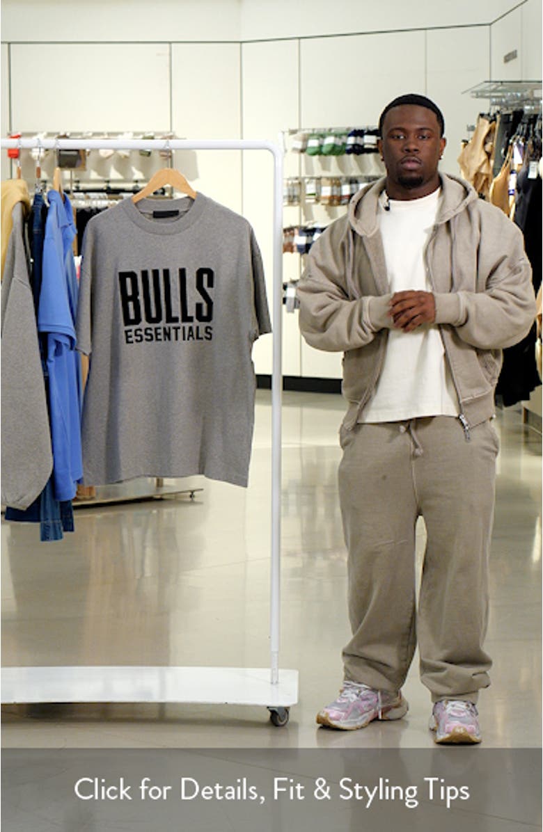 x NBA Chicago Bulls Graphic T-Shirt, sales video thumbnail