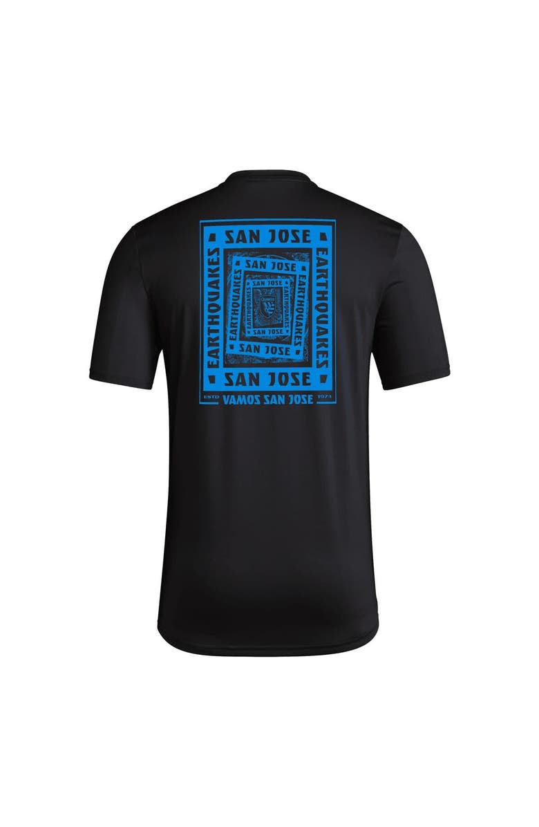 adidas Men's adidas Black San Jose Earthquakes Local Wrap T-Shirt, Alternate, color, Black
